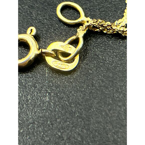 Balestra Signed 14k yellow gold bracelet - Picture 10 of 13